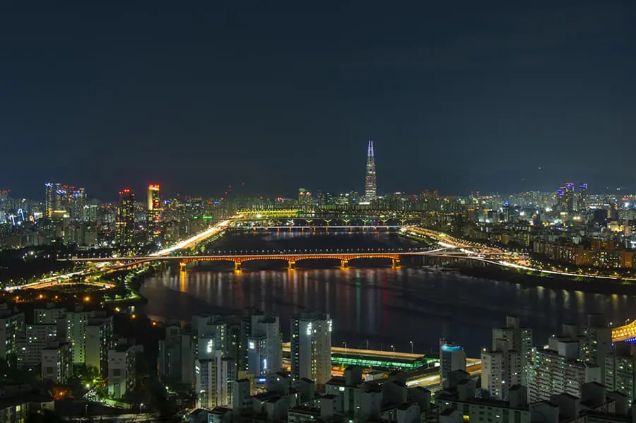 韓国行った時の景色の写真 韓国ソウル出身「ジュン」のディスカバー韓国vol.5 夜景が綺麗な